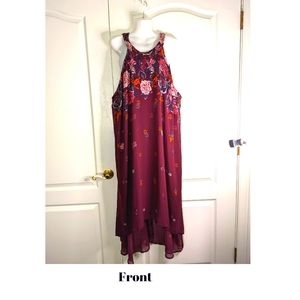 Plus Size Maroon Xhilaration Dress